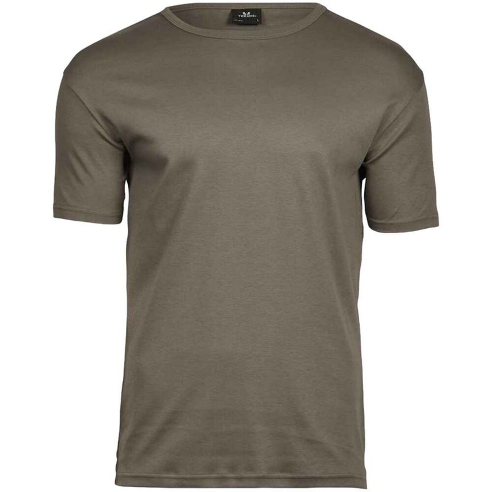 Tee Jays Mens Interlock T-Shirt / Clay